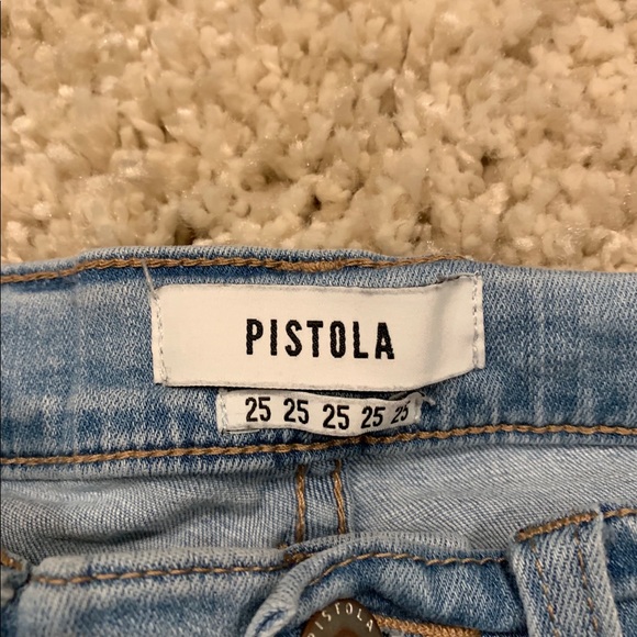 Front Ankle Slit Jeans - Picture 3 of 4